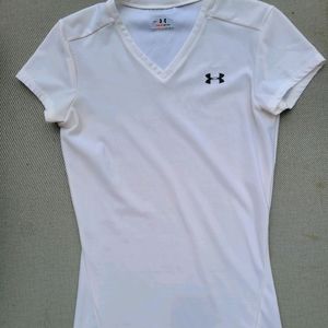 Under Armour HeatGear White Under Shirt